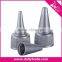 Blue Plastic Flip Spout Cap 24mm , PP Flip Cap with Nozzle