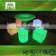 modern plasic LED furniture glowing waterproof bar table