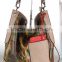 Snake printing pu tote bags with small swing bag women handbag wholesale 2016