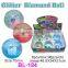 Promotional Glitter LED Flash Eyeballs/Hi Glitter Bounce Ball