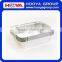 10pcs Square Disposable Aluminum Foil Pans Food Storage Containers Bakeware Pans with Lids