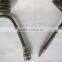 with 10 years experience flexible high quality 1/4' inches black PU spring air hose for medicine industry with quick coupler