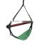C Frame Stand Indoor Outdoor Solid Steel Hammock Air Porch Swing Hanging Chair- Green