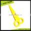 CS013 5 '' Safety transparent kid plastic toy scissors handicraft paper scissors
