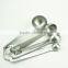 42139 6pcs Stainless Steel Nesting Measuring Cups and Spoons Set