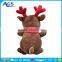 christmas plush toy cute lint bear wearing christmas decoration suit
