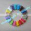 Assorted Colors Alligator 1" Plastic Pacifier Clips