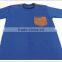 T-Shirt with leather pocket