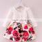 2016 wholesale baby girls new style flower dress