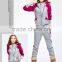2017 Casual Fleece Top Design Tracksuit Wholesale Heavyweight Women Winter Tracksuit