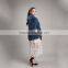 Myfur Lake Green Winter Genuine Raccoon Fur Coat For Women