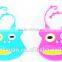 Eco-Friendly Cheap Custom Adult Blank Triangle Crochet Silicon Baby Bib