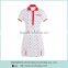 Dry wicking golf wear ,fashion sublimation printing design golf dresses