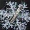 Plastic Christmas Snowflake White Cheap Hairpin
