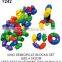 500g Soft Rubber Connecting Round Building Blocks Educational Toys For Kids