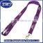 Nylon Material polyester neck lanyard with Breakaway Clasp
