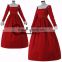 red medieval dress vintage dress cosplay costume women's fancy dress custom made