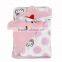 fancy cartoon animal printed super thick winter children blanket