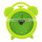 colorful silicone twinbell fancy alarm clock