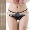 China online shopping dark balck cozy tight lovely female bra panty