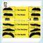 12pcs Self Adhesive Funny Synthetic Party Fake Beard Mustache HPC-0300