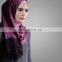 Islamic Clothing Black Lace Hijab Scarf /Shawl Muslim Woman Shimmer Hijab Classic Scarf Muslim Jilbab Cotton Material Long Scarf