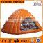 Outdoor commercial inflatable camping tent inflatable military tent