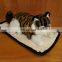 moving head shaking tail synthetic fur sleeping cat for gifts