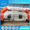 Customized round legs advertising Inflatable Arch with detachable printing