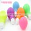 European Top sale school office stationery items custom printed novelty mini ball shaped rubber glowing erasers