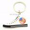 2017 HIGH QUALITY SHOES PROMOTION GIFT METAL ZINC ALLOY KEYRING KEY CHAIN