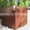CORTEN steel water fountain with LED Light