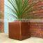 Home Decoration Corten Steel Flower Planters