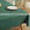 Deep Green 100% cotton rectangular table cloth