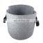 red color multi function fabric pots grow felt plant bags
