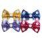 4Inches DIY Sequin Bows Without Clips Baby Girl Polka dot design Hair Bow 12Colors