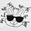 2019 Easter Day Bunny Boys Girls Cotton RAbbit T-shirts tshirts