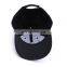 Unisex fashion black suede letter baseball caps