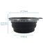 Large supply of stock 300ml or 1000ml volume custom logo Silicone collapsible pet dog bowl