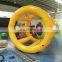 PVC tarpaulin commercial inflatable water roller ball/floating inflatable water toys for sale