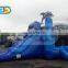 Commercial Dolphin Inflatable Bouncer Bouncy Jumping Castle Bounce House With Water Slide