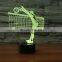 3D Volleyball Net Night Light LED Colorful Touch Desk Lamp Sports Bedroom Decor USB Vision Sleep Lighting Gifts