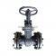 high quality russia standard carbon steel cast iron thread flange type water gate valve