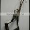 Spring tool lanyard with snap hooks