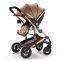 New 2019 Baby Stroller 3 In 1 For 0-3 Years Baby Prams With Removable Shopping Basket