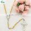 Fashion catholic plastic rosary bead necklace Wholesale