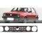 Black color car front bumper face lift grille for GRILLE FOR V W GOLF 2  CARBON  modified accessories