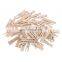 100Pcs/Pack Durable Natural Wooden Pegs Mini Clip Clothespin Craft Photo Clip Clips Craft