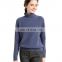 Women Casual Turtleneck Warm Twisted Knitted Cashmere Pullover Sweater