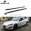 12-16 Carbon Fiber Side Skirts Extension for Tesla Model S Sedan 4-Door